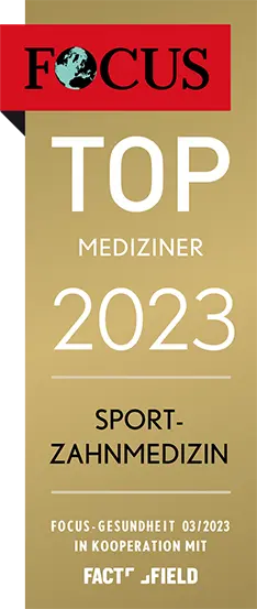 Focus Top Mediziner 2023 – Sportzahnmedizin